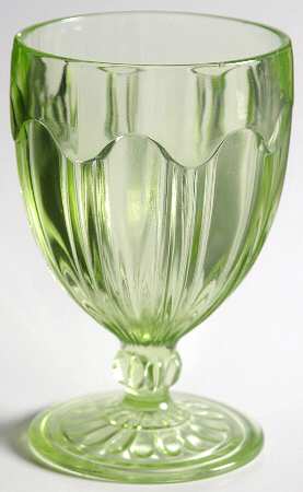 Colonial Green 10 Oz Footed Tumbler