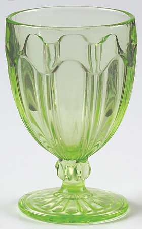 Colonial Green 5 Oz Footed Tumbler