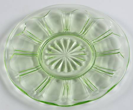 Colonial Green Bread & Butter Plate