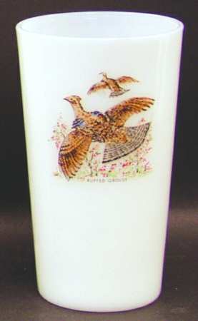 Game Birds Flat Tumbler