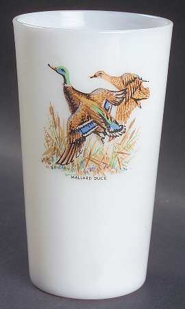 Game Birds Flat Tumbler