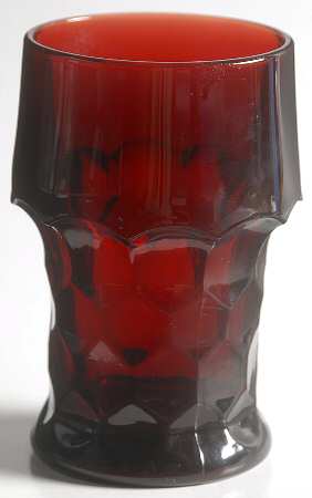 Georgian Ruby 14 Oz Flat Tumbler