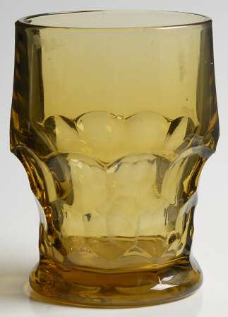 Georgian Amber (Topaz) 9 Oz Flat Tumbler