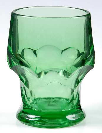 Georgian Green (Wintergreen) 8 Oz Flat Tumbler