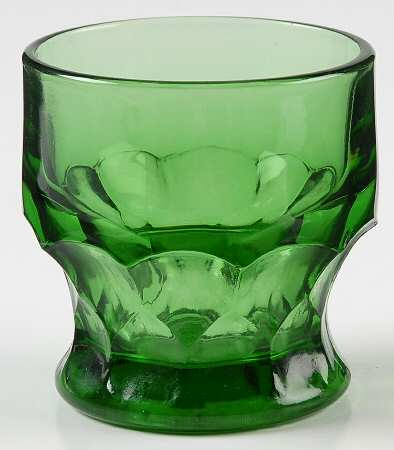 Georgian Green (Wintergreen) 5 Oz Flat Tumbler