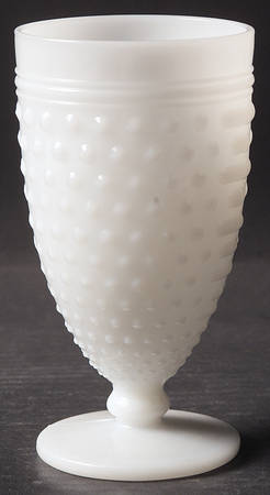 Hobnail Milk Glass Iced Tea