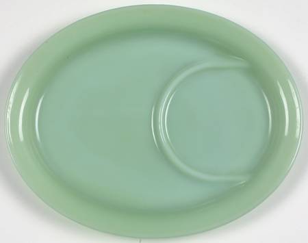 Jade Ite (Restaurant Ware, Older) Oval Snack Plate