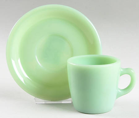 Jade Ite (Restaurant Ware, Older) Cup and Saucer Set
