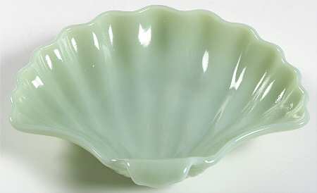 Jade Ite (Restaurant Ware, Older) Shell-Shape Open Candy Dish