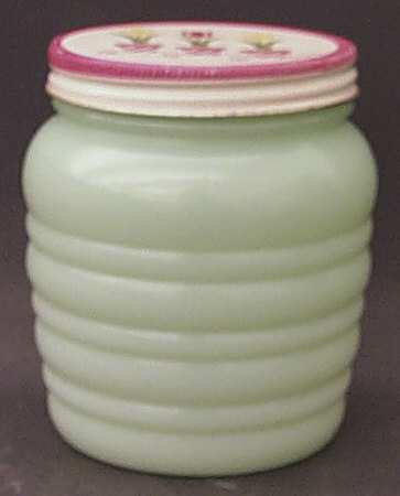 Jade Ite (Restaurant Ware, Older) Grease Jar & Metal Lid