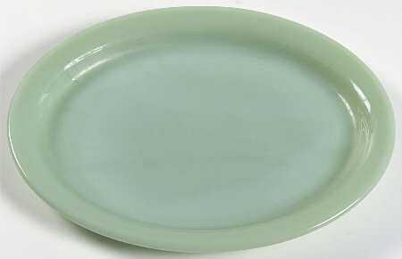 Jade Ite (Restaurant Ware, Older) Oval Sandwich Plate