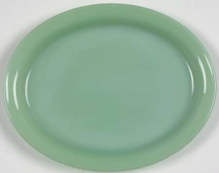 Jade Ite (Restaurant Ware, Older) 8" Oval Plate