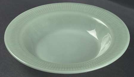 Jane Ray Jade Ite Large Rim Soup Bowl