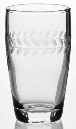 Laurel (Gray Cut) 6 Oz Flat Tumbler