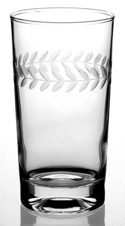 Laurel (Gray Cut) 9 Oz Flat Tumbler