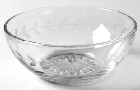 Laurel (Gray Cut) Small Fruit Dessert Bowl