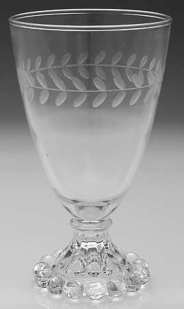 Laurel (Gray Cut) Iced Tea Goblet