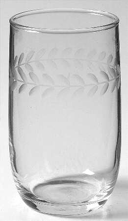 Laurel (Gray Cut) 9 Oz Flat Tumbler