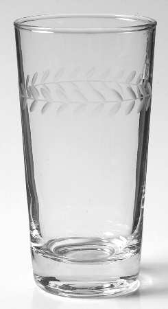 Laurel (Gray Cut) Highball Glass