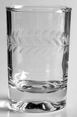 Laurel (Gray Cut) Flat Juice Glass
