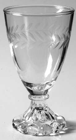 Laurel (Gray Cut) Juice/Wine Glass