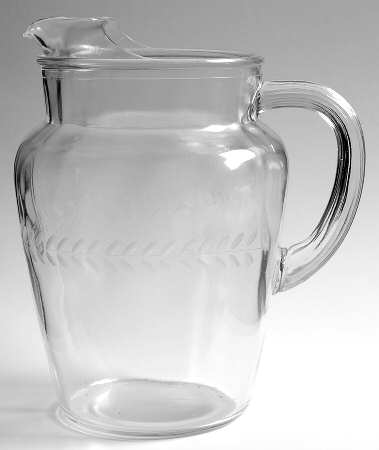 Laurel (Gray Cut) 80 Oz Ice Lip Pitcher