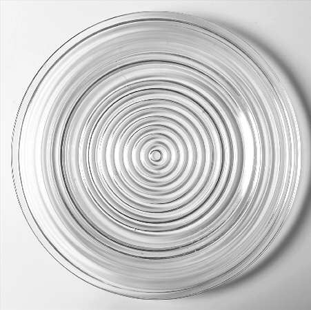 Manhattan Clear Dinner Plate