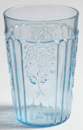 Mayfair Blue Flat Juice Glass