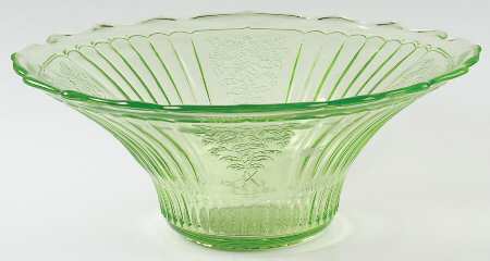 Mayfair Green Flared Bowl