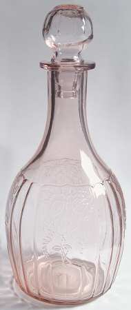 Mayfair Pink Decanter & Stopper
