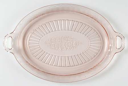 Mayfair Pink 13" Oval Platter