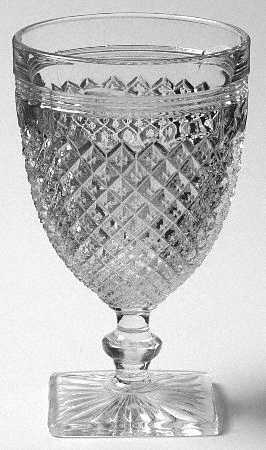 Miss America Clear Water Goblet