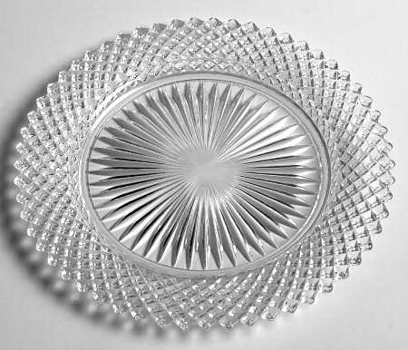 Miss America Clear 8" Salad Plate