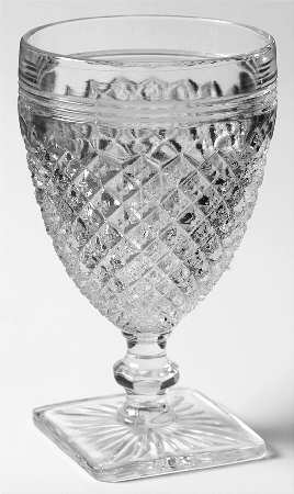Miss America Clear Juice Glass