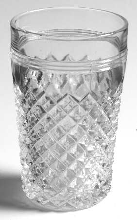 Miss America Clear Flat Juice Glass