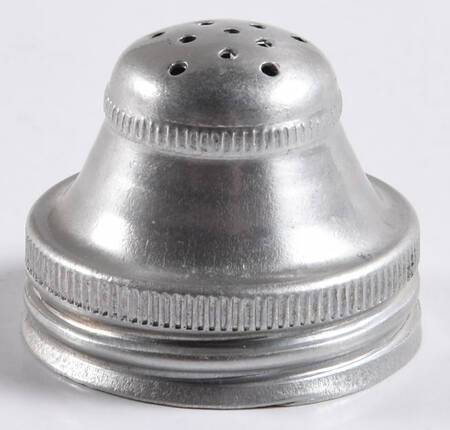 Miss America Pink Metal Lid for Footed Shaker