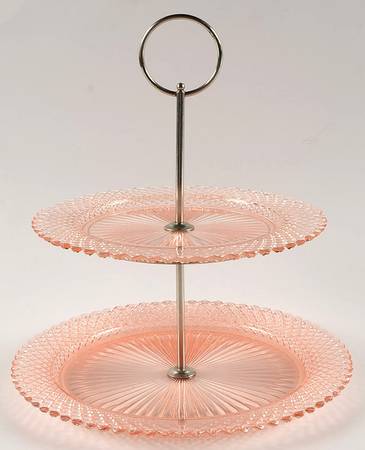 Miss America Pink 2 Tier Tidbit