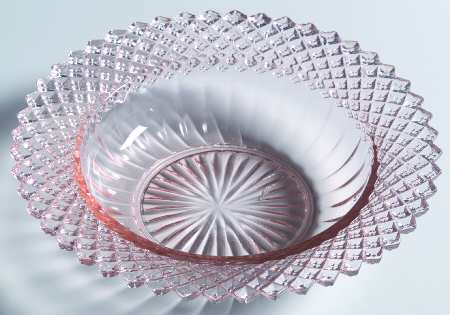 Miss America Pink Cereal Bowl