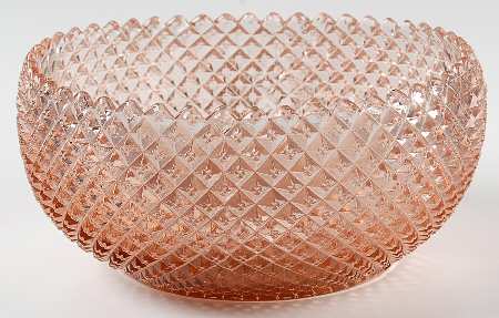 Miss America Pink Cupped Bowl