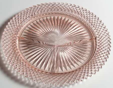 Miss America Pink Grill Plate