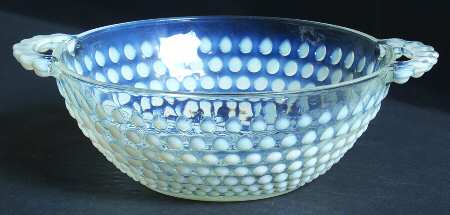 Moonstone Clear Opalescent Candy Jar No Lid