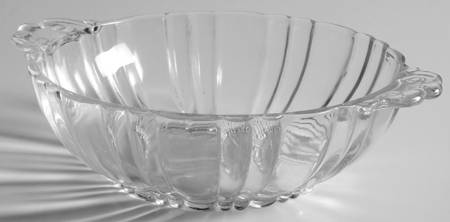 Old Cafe Clear 6" Shallow Nappy