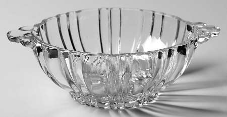 Old Cafe Clear Small Fruit Dessert Bowl