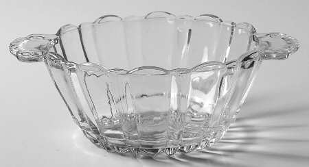 Old Cafe Clear Candy Jar No Lid