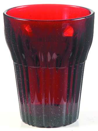 Old Cafe Royal Ruby Juice Glass