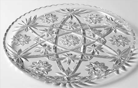 Prescut Clear Sandwich Plate