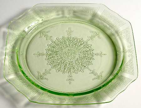 Princess Green Dinner Plate