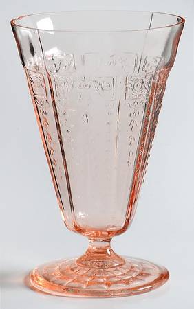 Princess Pink 10 Oz Footed Tumbler by Anchor Hocking