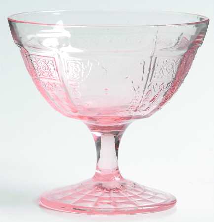 Princess Pink Champagne/Tall Sherbet by Anchor Hocking
