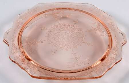 Princess Pink Cake Stand by Anchor Hocking